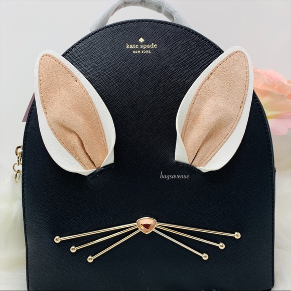 Rabbit sammi backpack bunny black Kate spade black - Picture 7 of 8